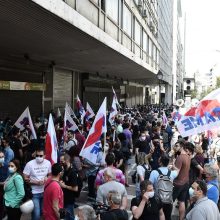 Με κινητοποίηση στο υπ. Εργασίας η πρώτη άμεση απάντηση στο αντεργατικό – τερατούργημα